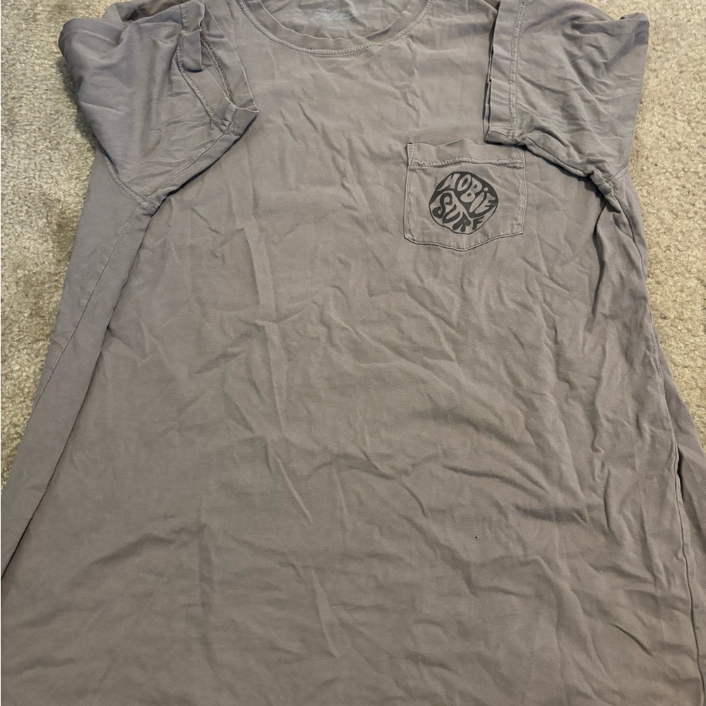 Hobie Men's Gray Short Sleeve Tee